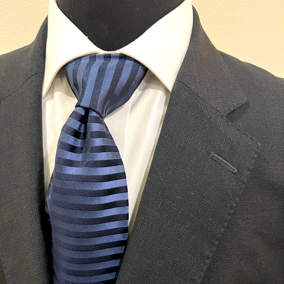 PETER MILLAR SPORT COAT BLAZER JACKET NAVY MEN 46R - Picture 2 of 10